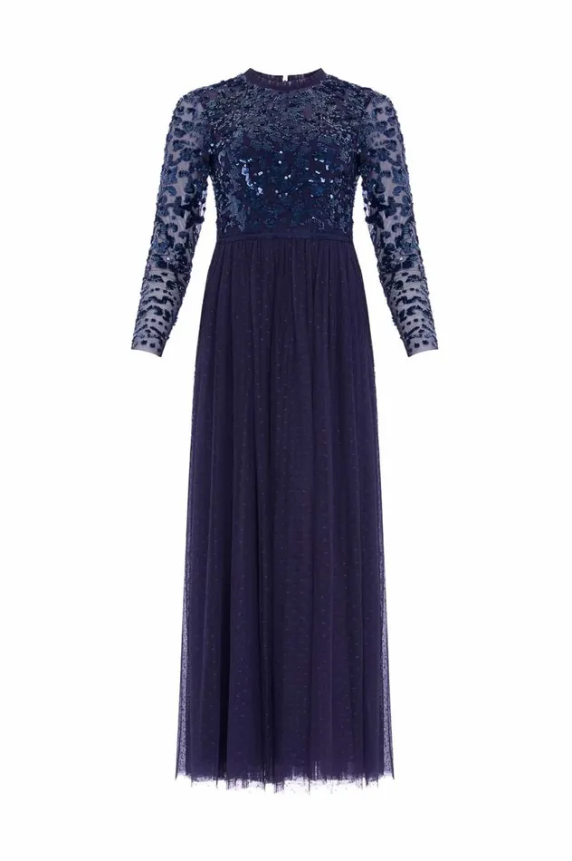 Needle and Thread Dresses Tempest Bodice Ankle Gown Blue 8211 Women