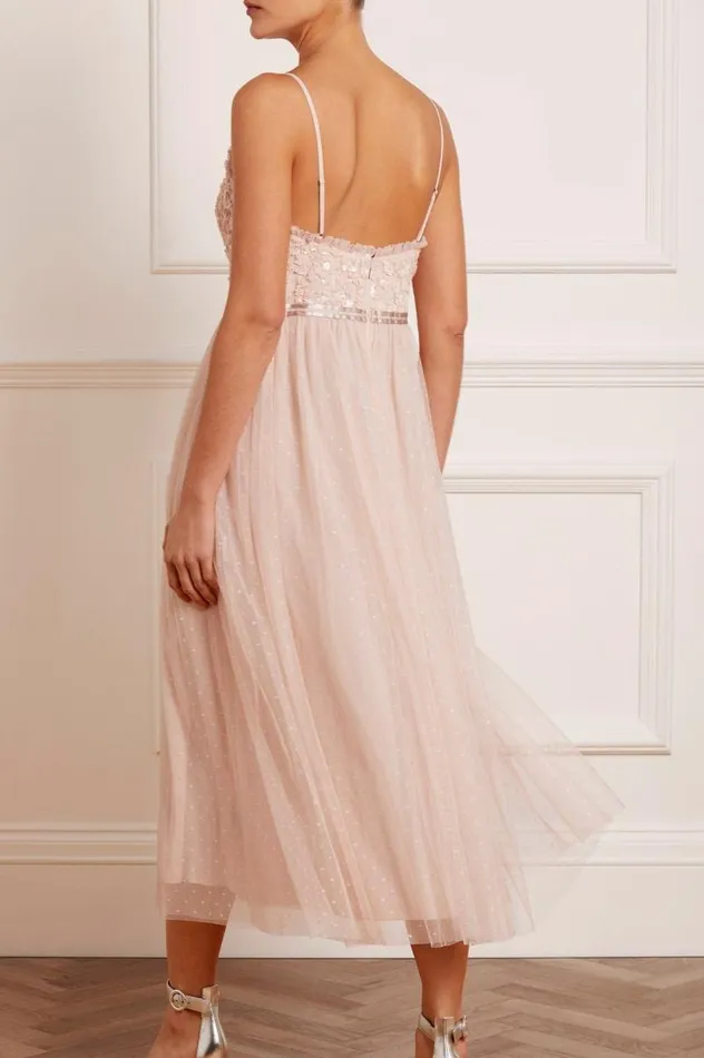 Needle and Thread Dresses Tempest Bodice Cami Ballerina Dress Pink 8211 Women