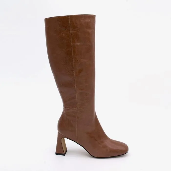 ngel Alarcn Boots Woman DEJAH 8211 Leather Heeled Boots