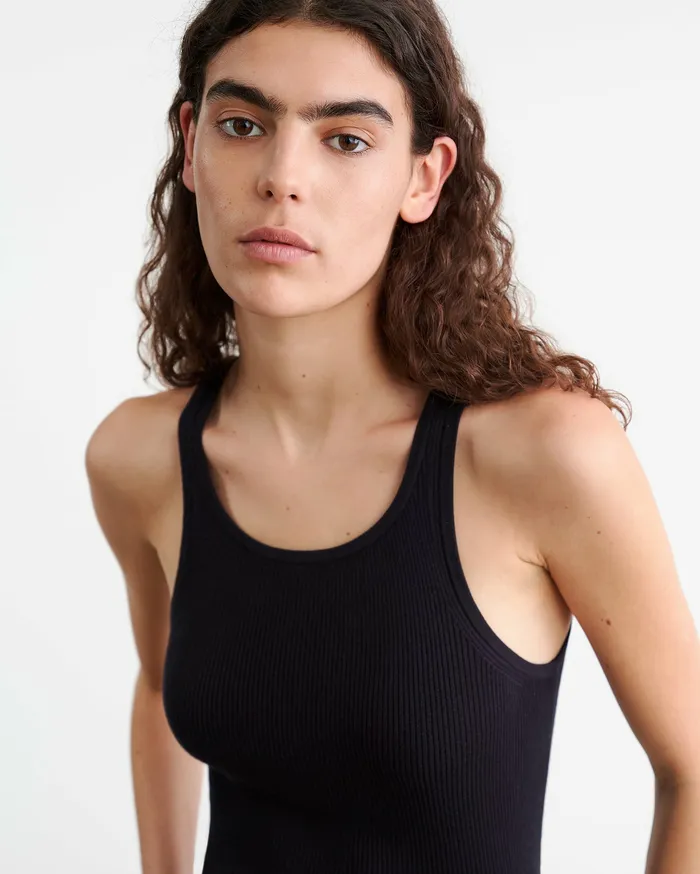 Nili Lotan Knits and Sweaters Women LOTTIE KNIT TANK Dark Navy