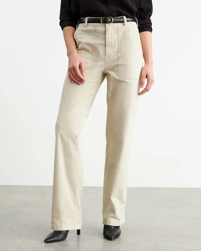 Nili Lotan Pants and Shorts Women GABY PANT Bone