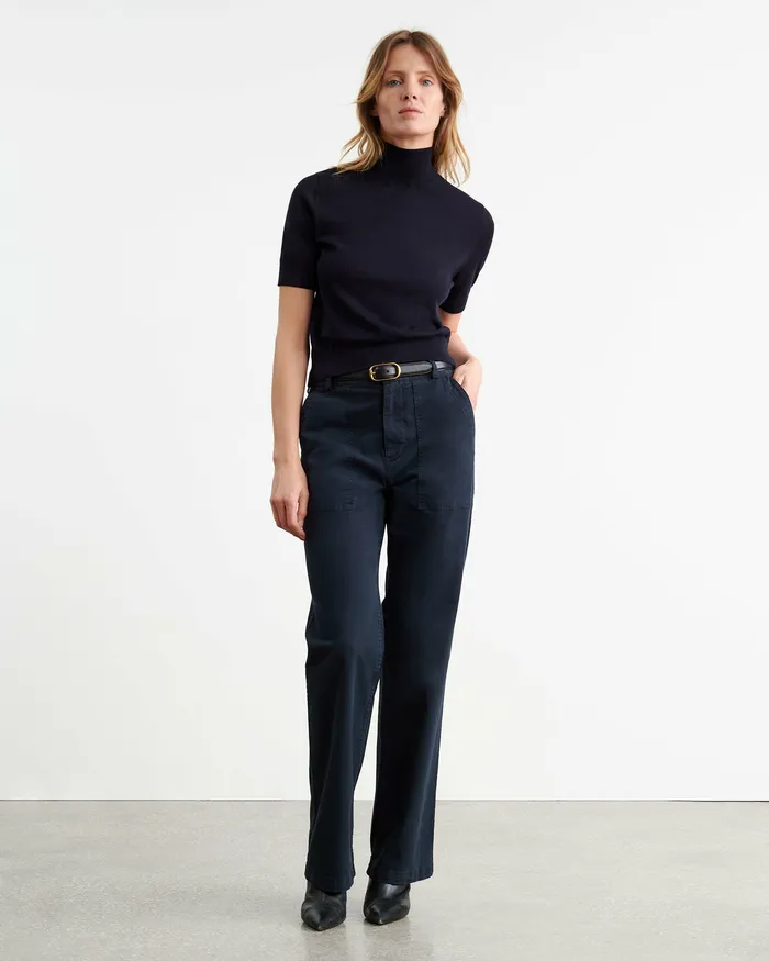 Nili Lotan Pants and Shorts Women GABY PANT Bone