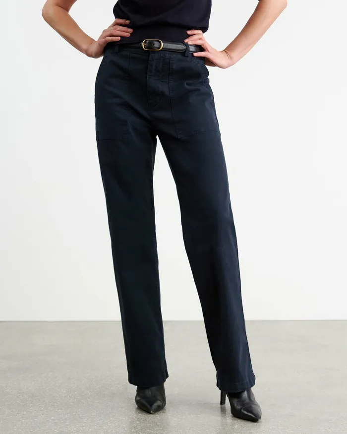 Nili Lotan Pants and Shorts Women GABY PANT Bone