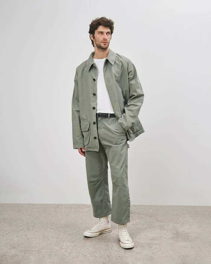 Nili Lotan ROMEO JACKET Admiral Green Men Jackets and Coats