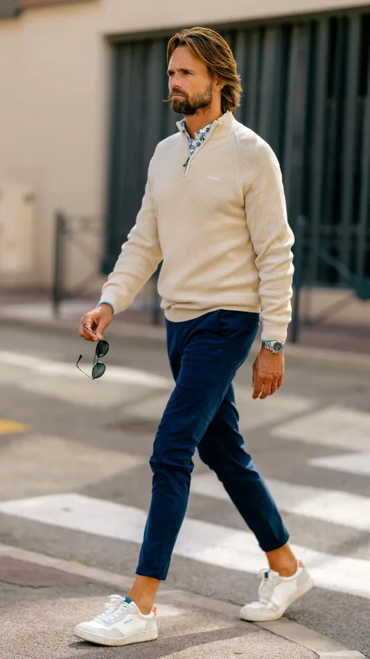 NZA New Zealand Auckland Knitwear Beige Knitted Half Zip Pullover 8211 Oat Sand 8211 Men NZA New Zealand Auckland Knitwear Beige Knitted Half Zip Pullover 8211 Oat Sand 8211 Men