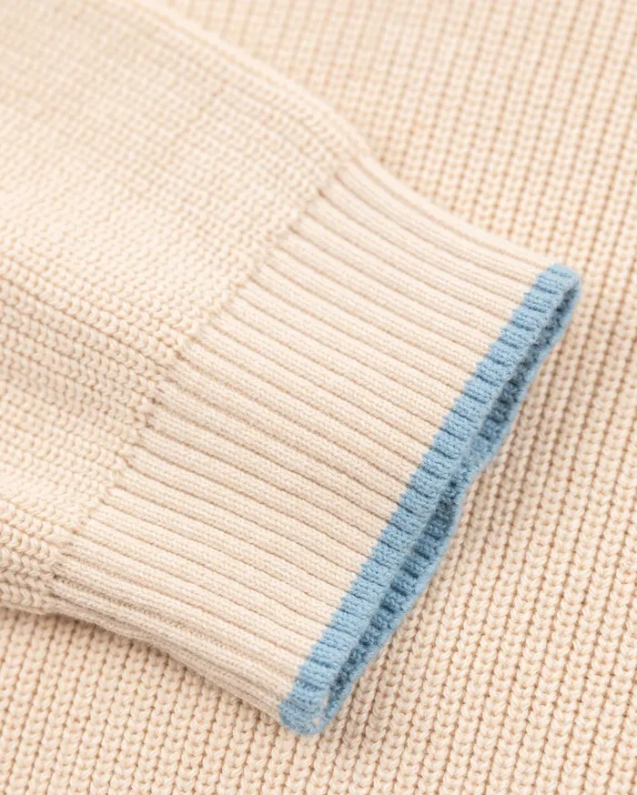 NZA New Zealand Auckland Knitwear Beige Knitted Half Zip Pullover 8211 Oat Sand 8211 Men NZA New Zealand Auckland Knitwear Beige Knitted Half Zip Pullover 8211 Oat Sand 8211 Men