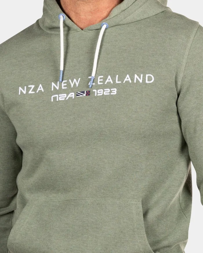 NZA New Zealand Auckland Knitwear Light Green Hoodie 8211 Sage 8211 Men NZA New Zealand Auckland Knitwear Light Green Hoodie 8211 Sage 8211 Men