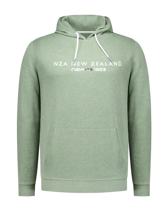 NZA New Zealand Auckland Knitwear Light Green Hoodie 8211 Sage 8211 Men NZA New Zealand Auckland Knitwear Light Green Hoodie 8211 Sage 8211 Men