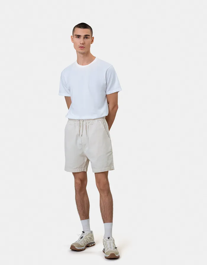 Organic Twill Shorts 8211 Petrol Blue Men Shorts Colorfulstandard