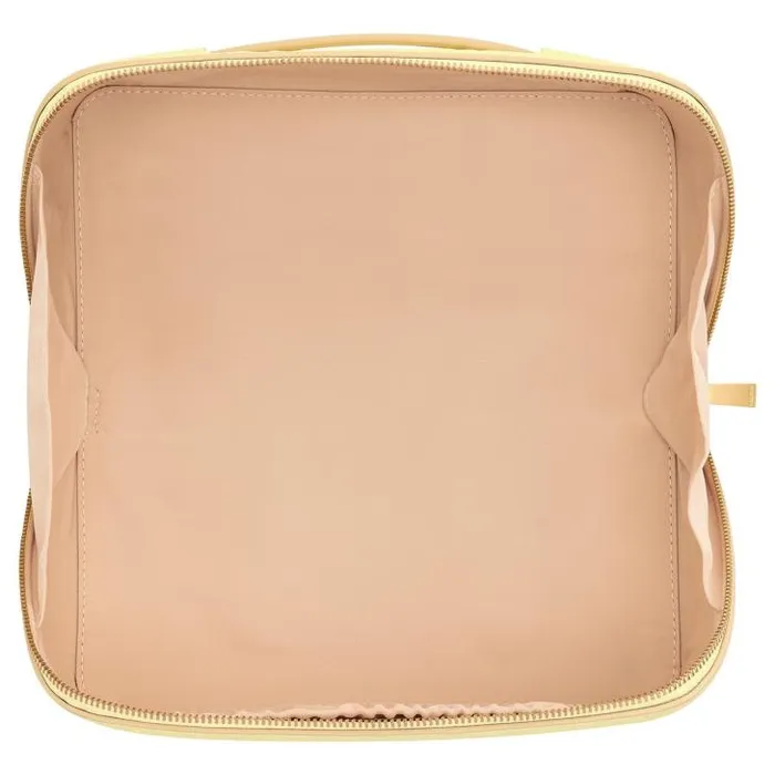 Oroton Beauty Cases Fife Texture Large Beauty Case Lemon Butter 8211 Accessories