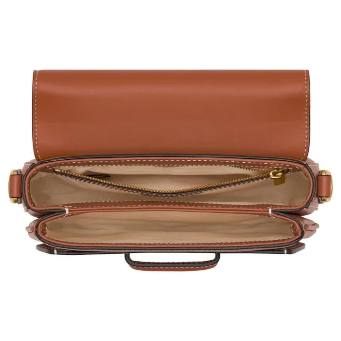 Oroton Crossbody Carter Small Day Bag Brandy 8211 Women