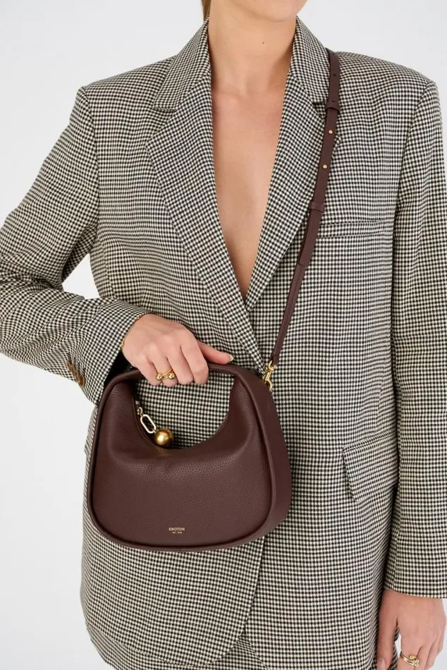 Oroton Mini Bags Clara Mini Bag Bear Brown 8211 Women