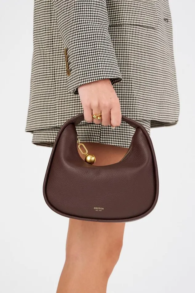 Oroton Mini Bags Clara Mini Bag Bear Brown 8211 Women