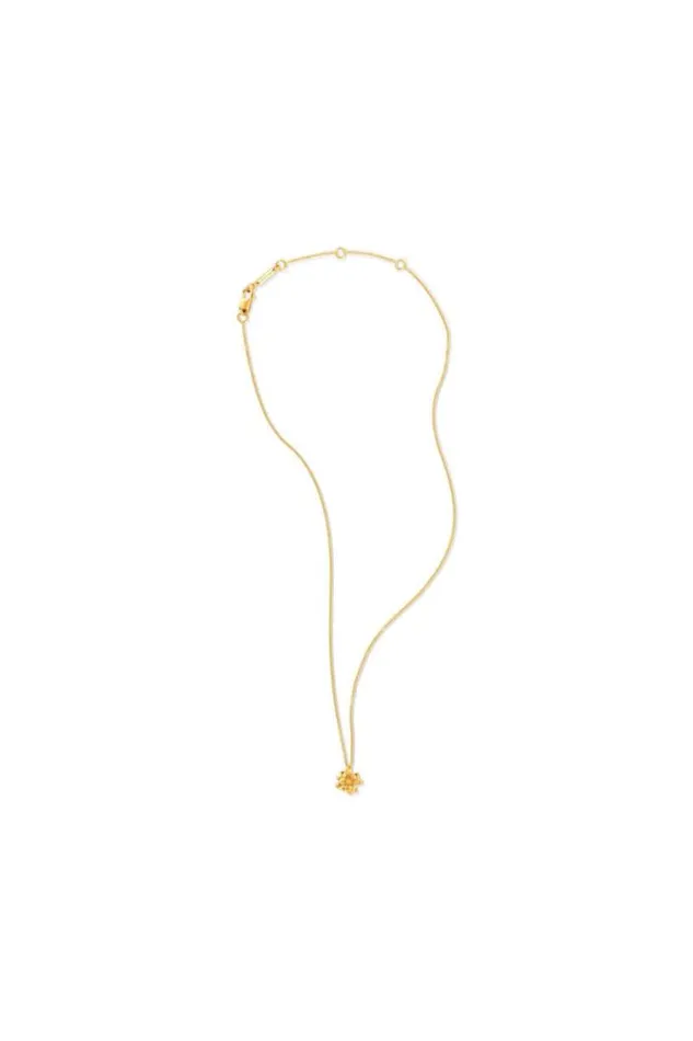 Oroton Necklaces Daisy Pendant 18k Gold 8211 Jewellery