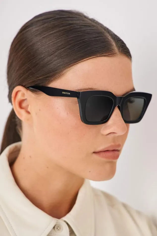 Oroton Sunglasses Sunglasses Astrid Polarised Black 8211 Accessories