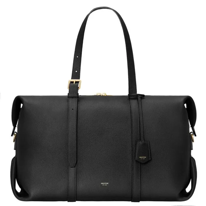 Oroton Travel Margot Weekender Black 8211 Women