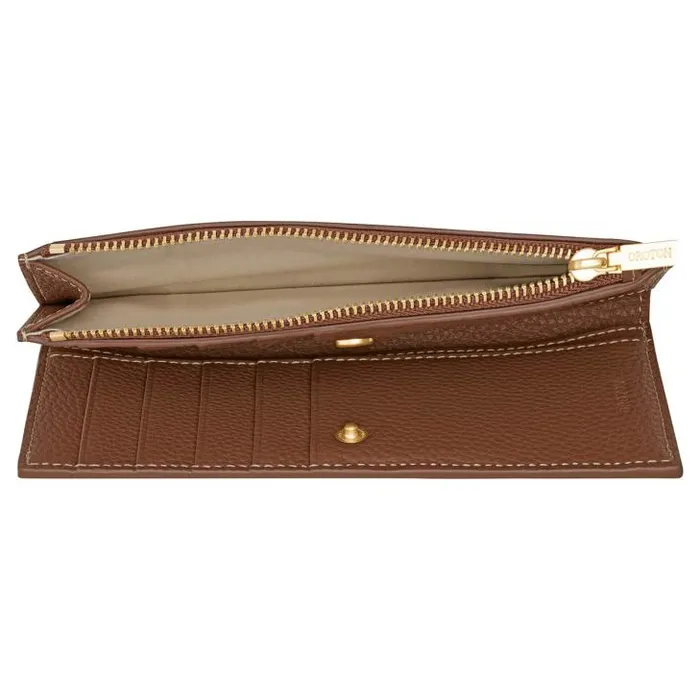 Oroton Wallets Margot Zip Fold Wallet Whiskey 8211 Accessories