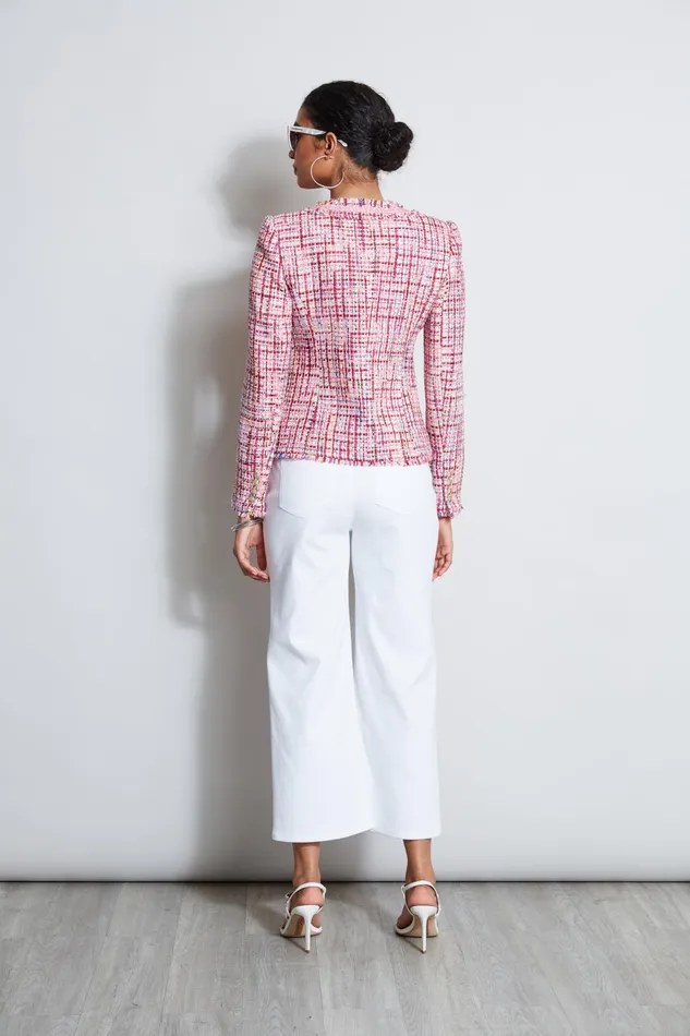 Outlet 8211 Women Jackets and Blazers Elie Tahari Tweed Jacket Allie Tweed