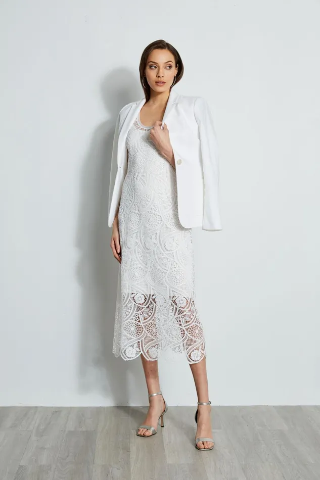 Outlet 8211 Women Maxi Dresses Elie Tahari Lace Maxi Dress Pearl