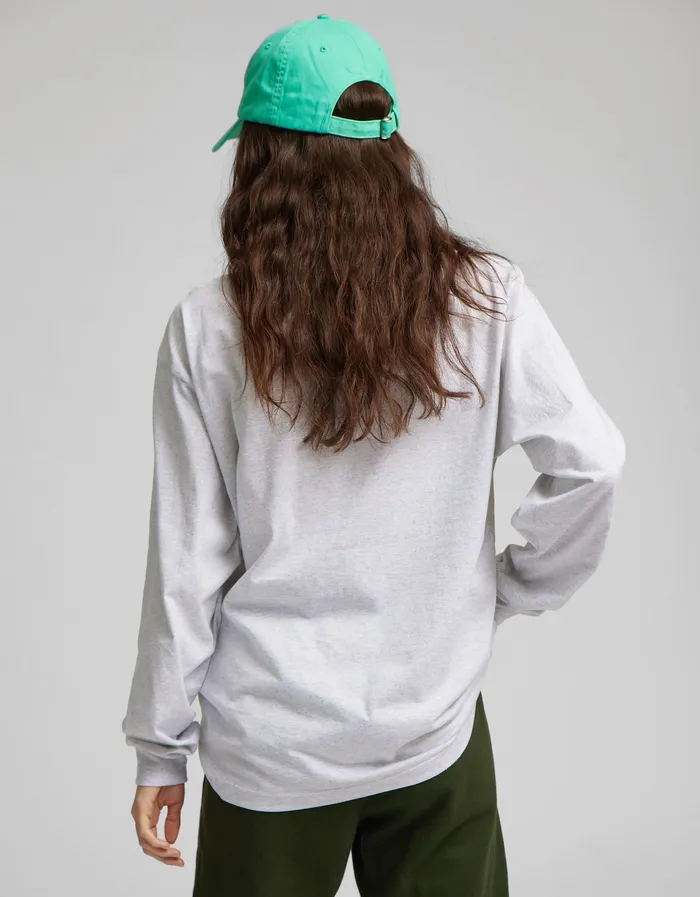 Oversized Organic LS TShirt 8211 Magenta Blaze Long Sleeve Tops Colorfulstandard Women