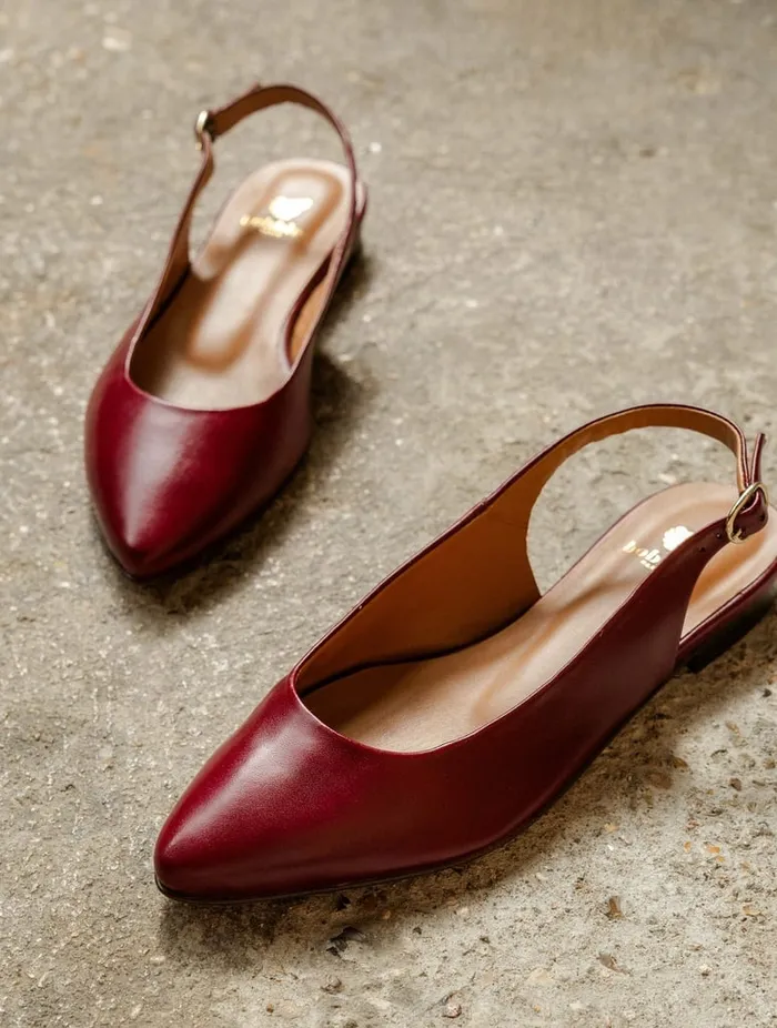 Paige Garnet Women Bobbies Ballet Flats