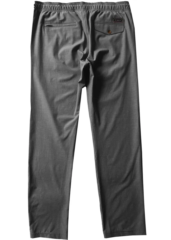 Pants and Denim Hemp No See Ums Eco Elastic Pant Phantom 8211 Vissla Men