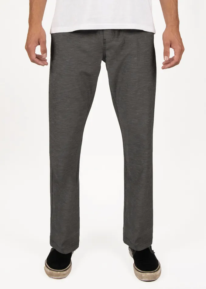 Pants and Denim Hemp No See Ums Eco Elastic Pant Phantom 8211 Vissla Men