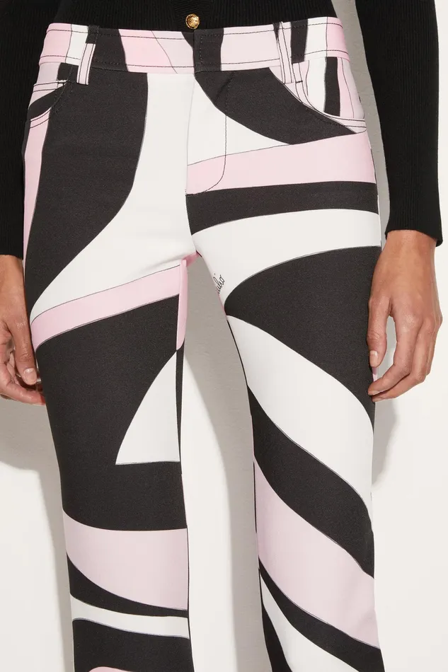 Pants And Shorts Women PUCCI MarmoPrint Trousers