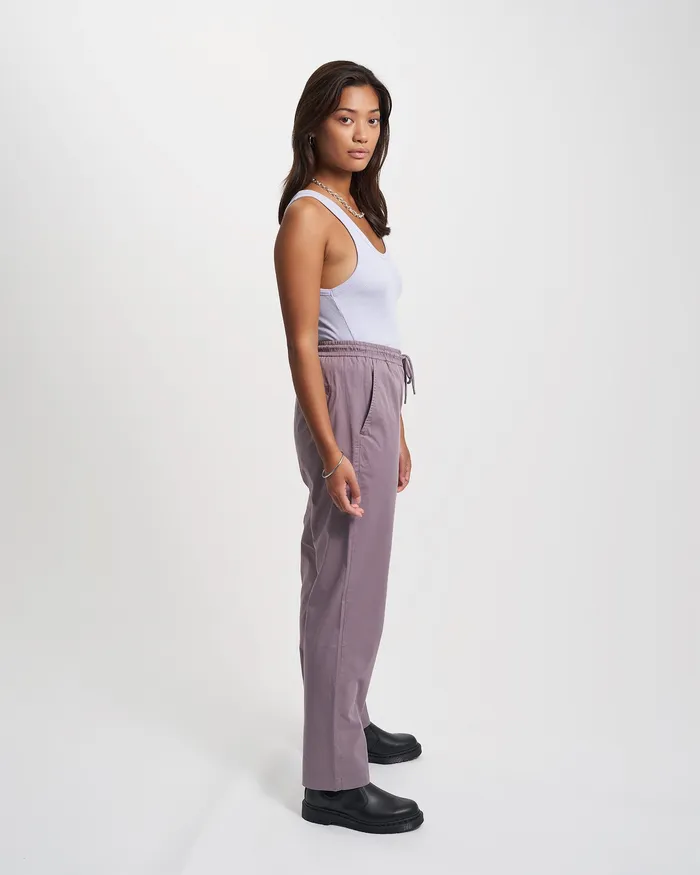 Pants Women Organic Twill Pants 8211 Desert Khaki Colorfulstandard