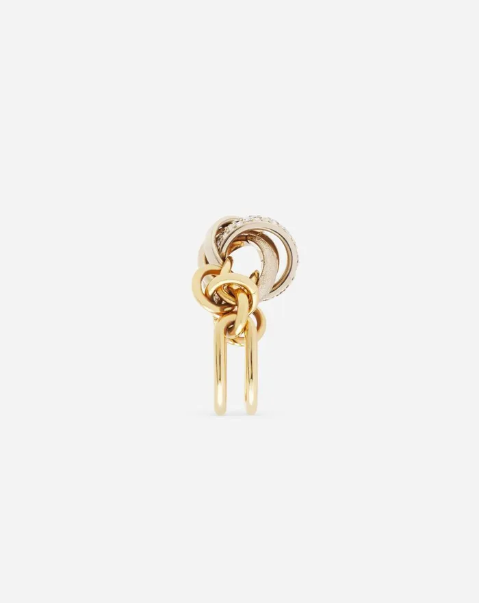 Partition By Lanvin Knot Ring Goldcrystal Women Lanvin Jewelry