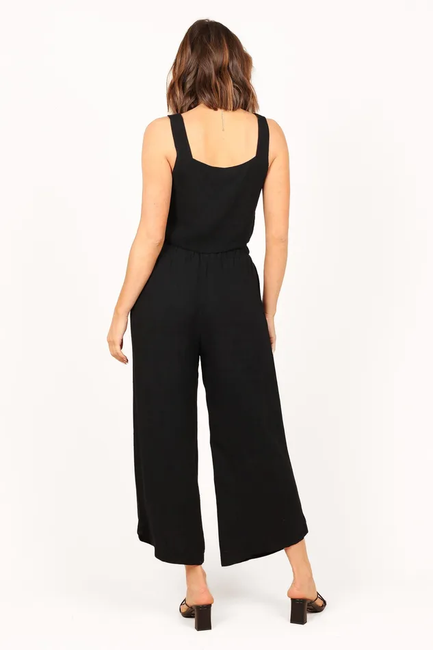petalandpup Pants Women Eleanor High Waisted Pants 8211 Black Black