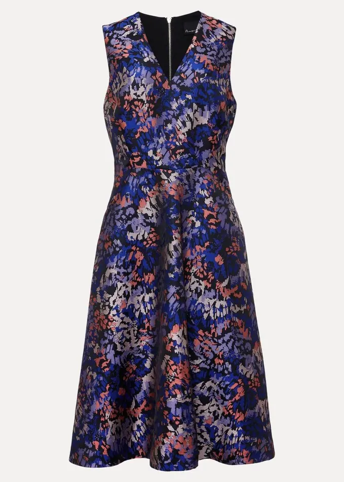 Phase Eight Adonia Abstract Jacquard Dress Multicoloured Women Dresses