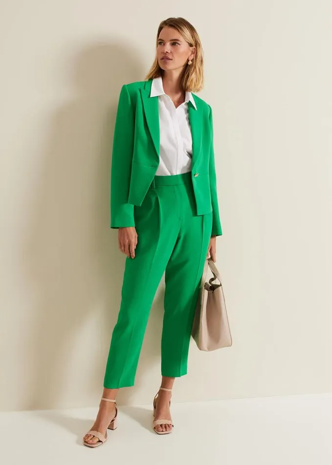 Phase Eight Adria Blazer Green Women Jackets