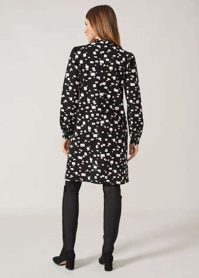 Phase Eight Agnes Tunic Dress Black Women Dresses