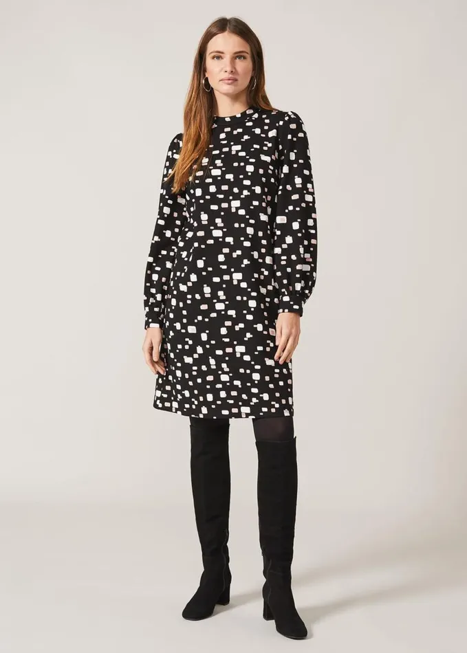 Phase Eight Agnes Tunic Dress Black Women Dresses