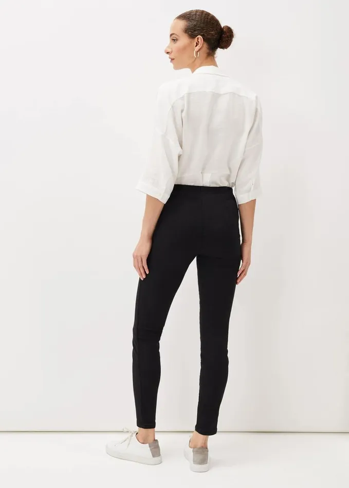 Phase Eight Amina Skinny Jeggings Black Women Trousers