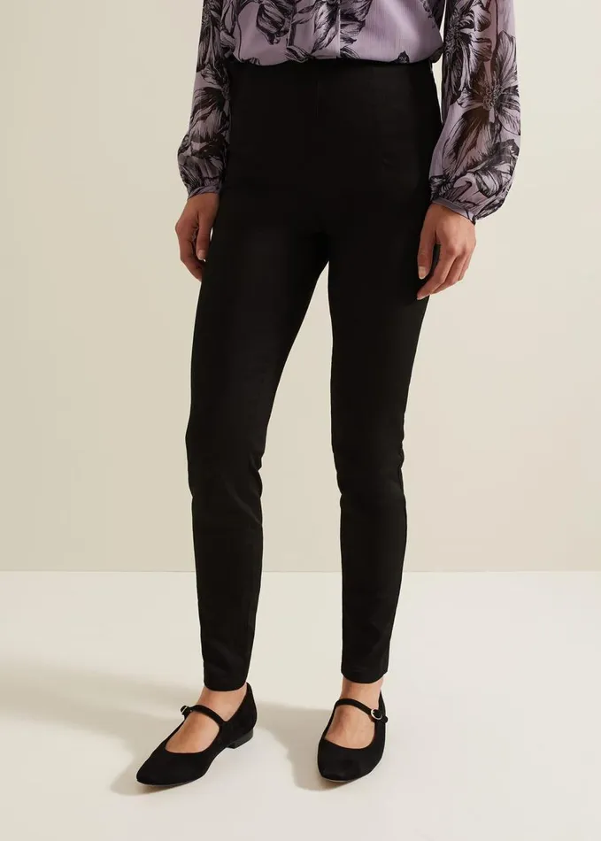 Phase Eight Amina Skinny Trousers Black Women Trousers