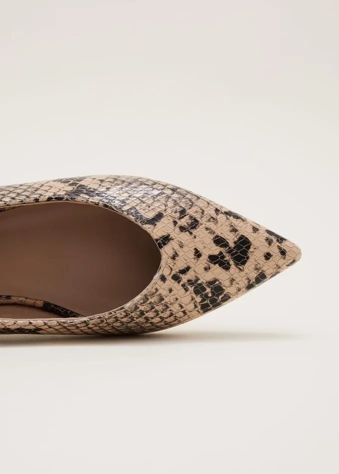 Phase Eight Animal Print Pump Snake Women Flats