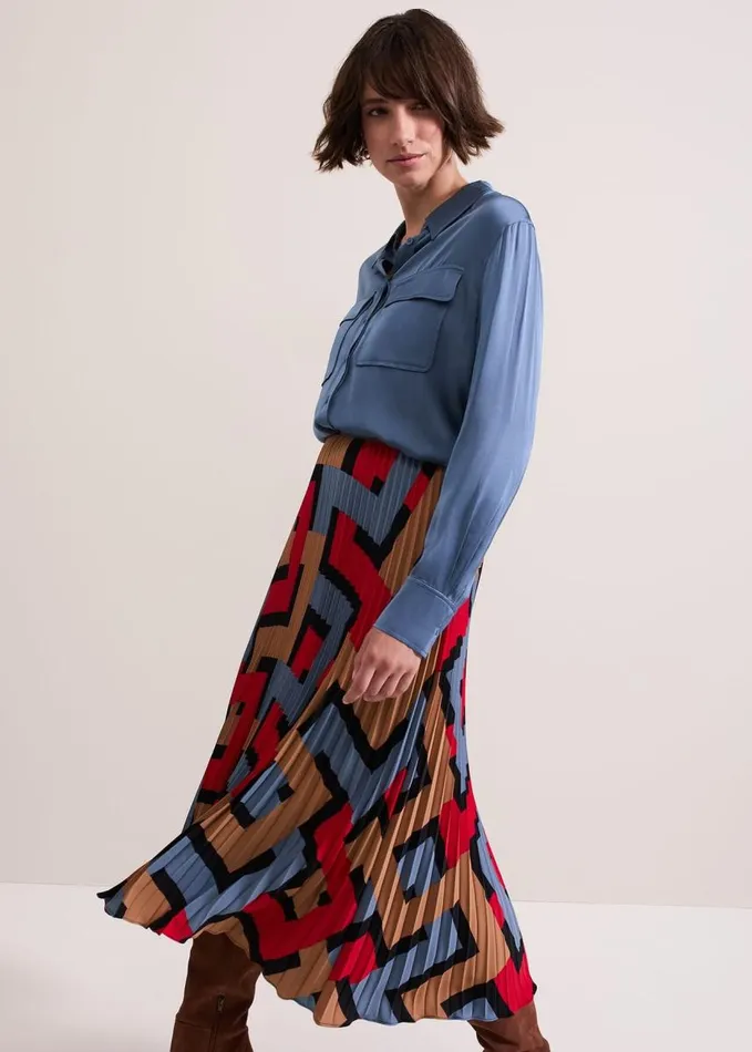 Phase Eight Avianna Utility Shirt Blue Women Shirts and Blouses