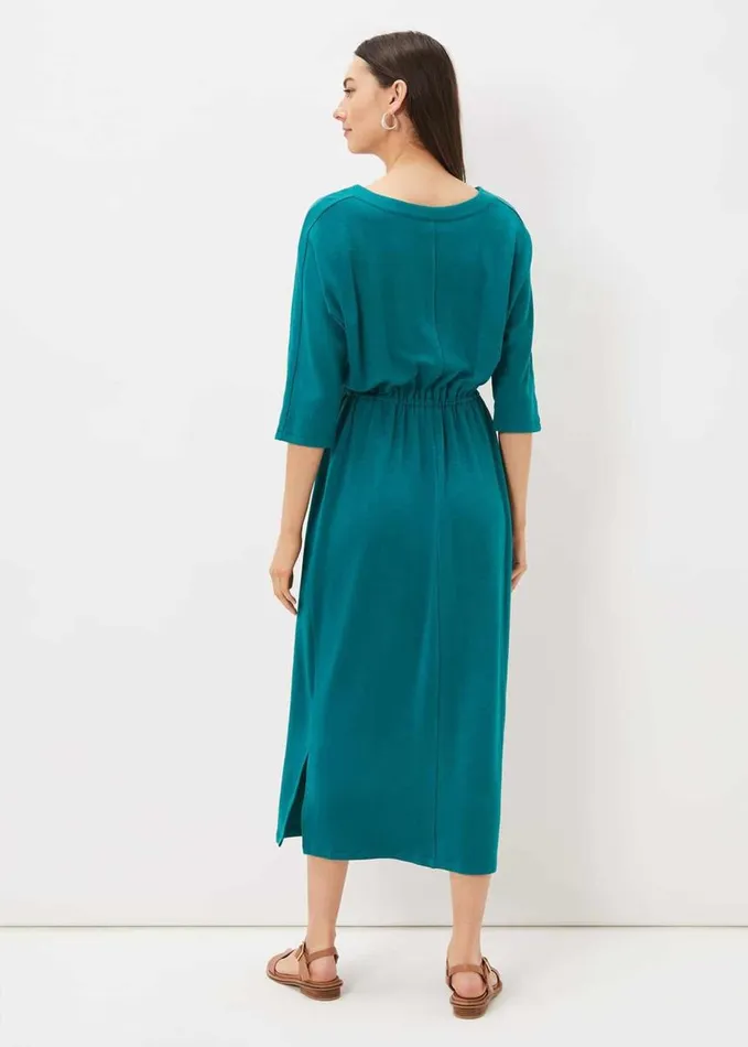 Phase Eight Belle Tie Waist Dress Peacock Women Dresses