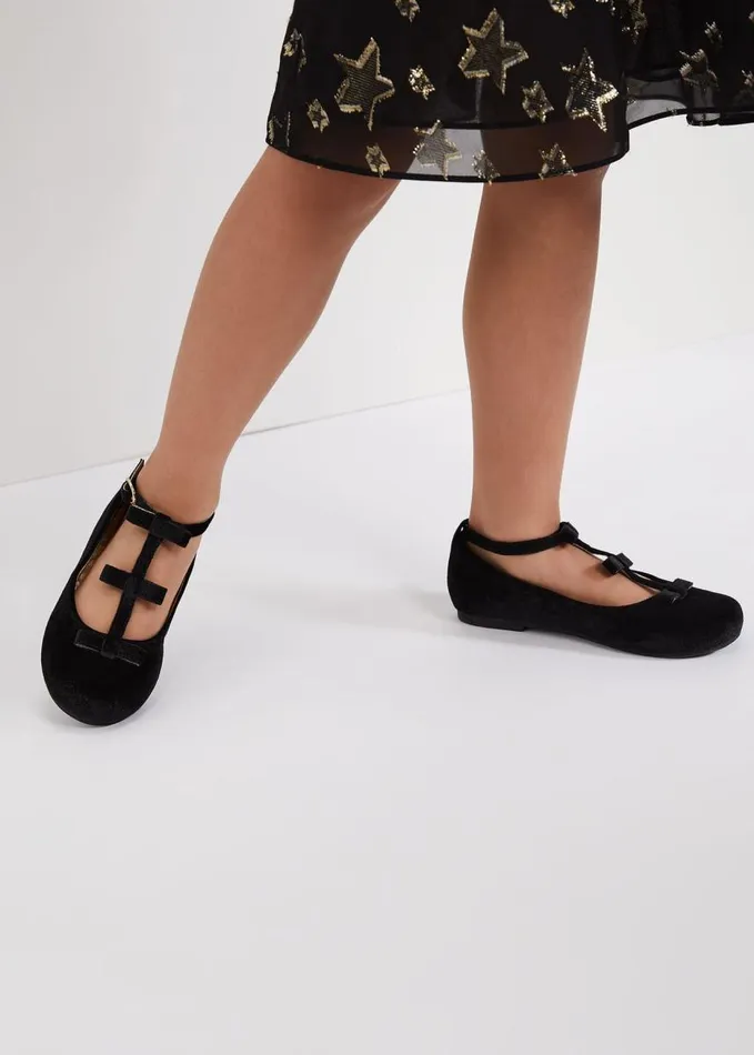 Phase Eight Black Velvet Shoes Black Women Childrenswear