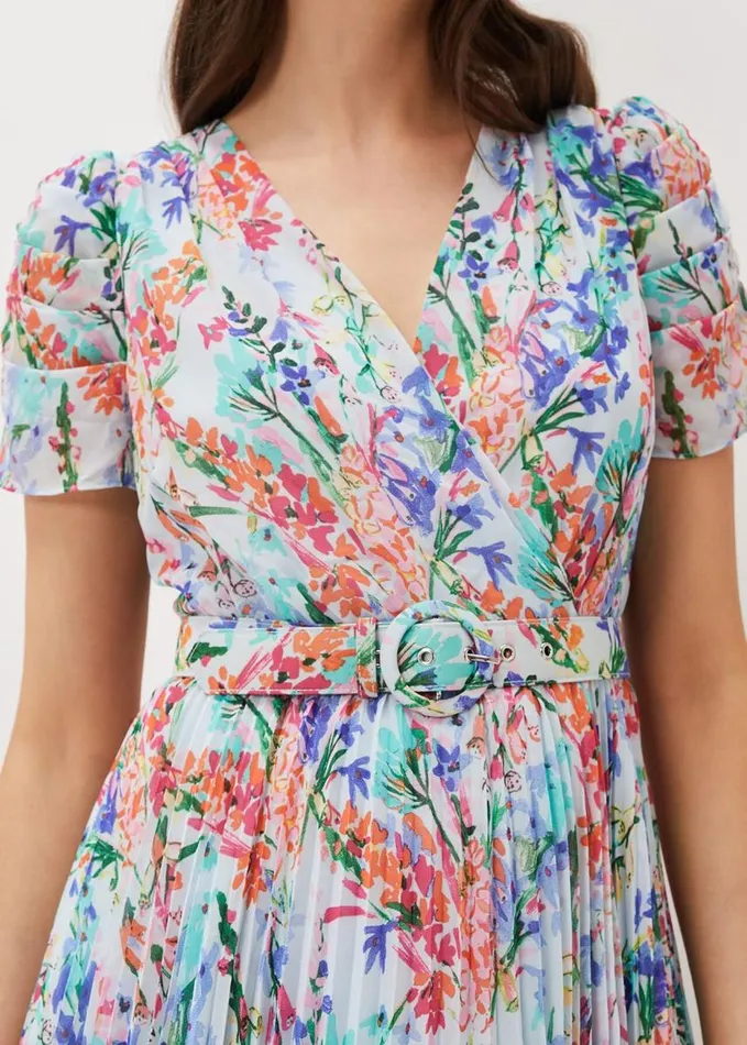 Phase Eight Cleo Floral Midaxi Dress Cherrymulti Women Dresses