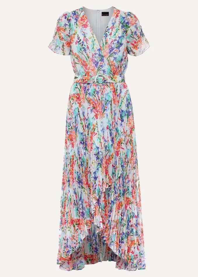 Phase Eight Cleo Floral Midaxi Dress Cherrymulti Women Dresses