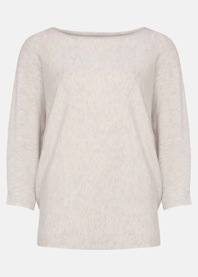 Phase Eight Cristine Fine Knit Jumper Grey Women Knitwear