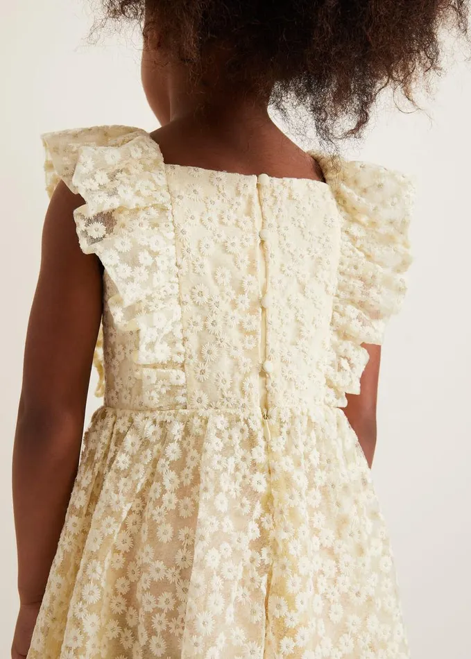 Phase Eight Daisy Smock Dress Yellow Women Dresses