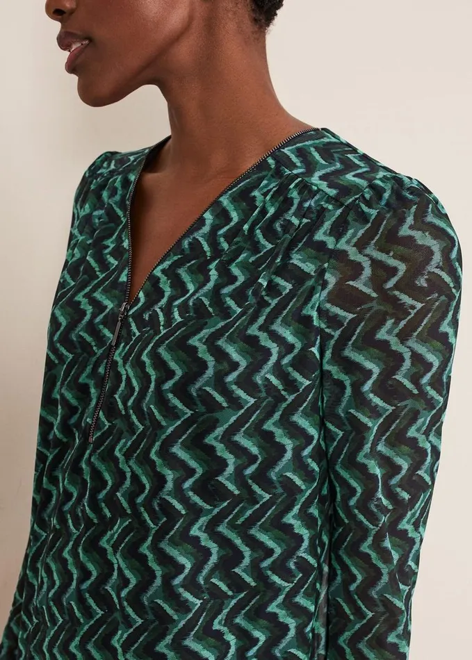 Phase Eight Dorathy Swing Mini Dress Bluegreen Women Dresses