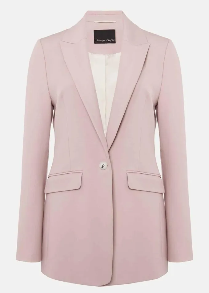 Phase Eight Eira Fitted Blazer Soft Pink Women Jackets