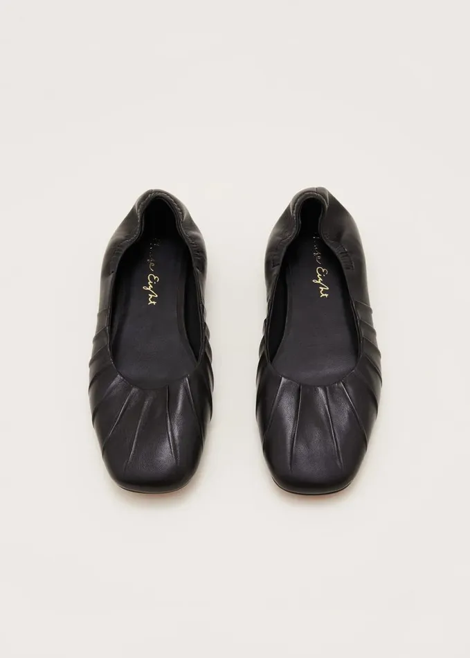 Phase Eight Elasticated Pump Black Women Flats