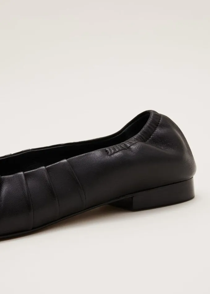 Phase Eight Elasticated Pump Black Women Flats
