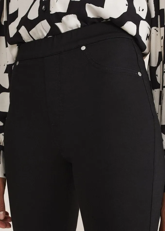 Phase Eight Eliza Jegging Long Black Women Trousers